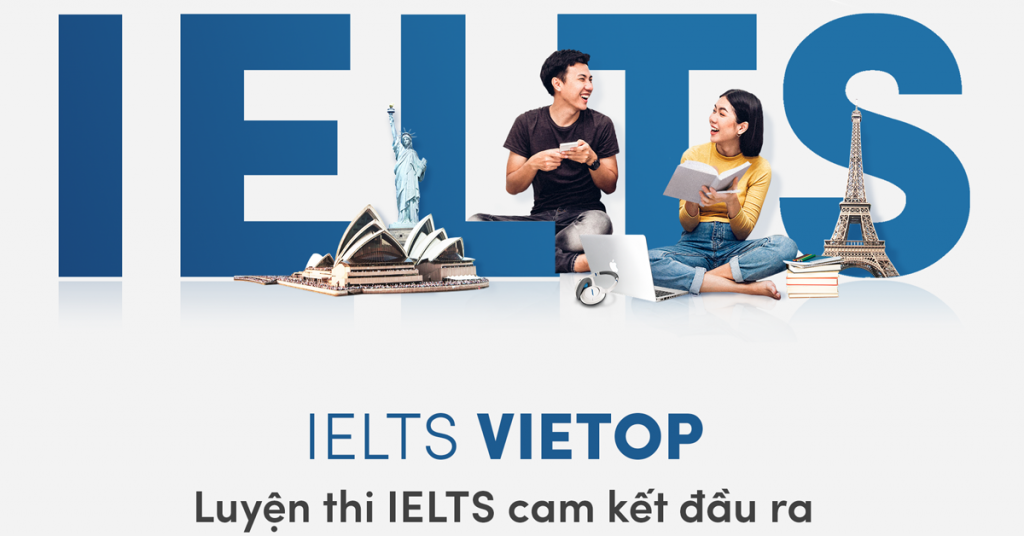 Website IELTS Vietop Thi thử Bằng Tiếng Anh Ielts