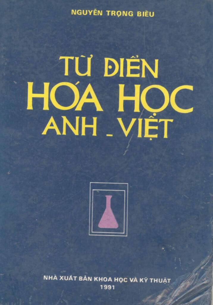 Download Từ điển chuyên ngành Hóa học Anh - Việt pdf